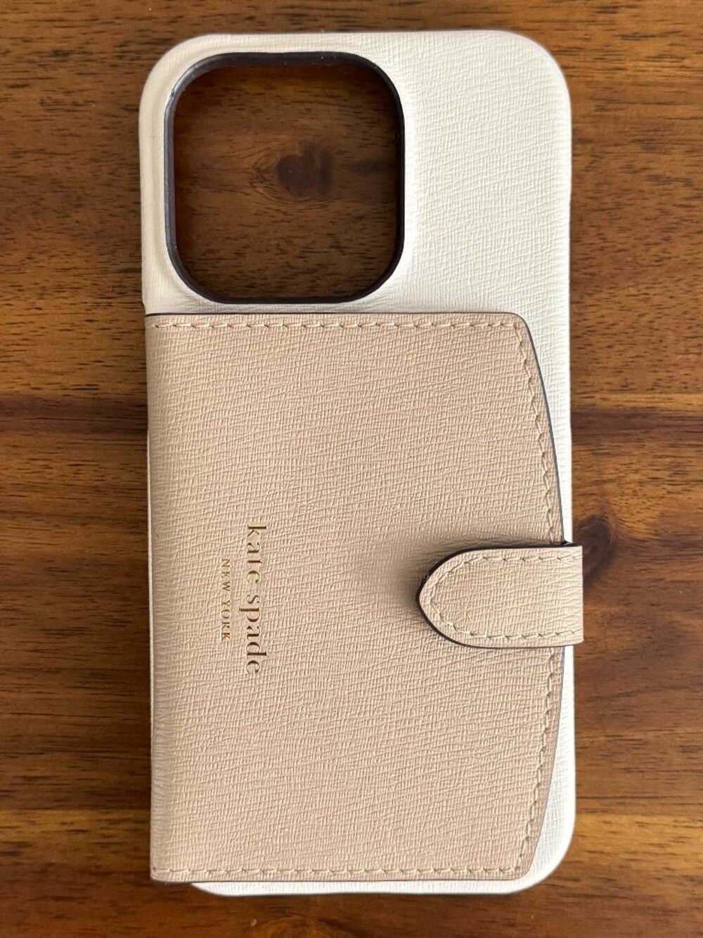Kate Spade Morgan Colorblocked iPhone 15 Pro Cardholder Case